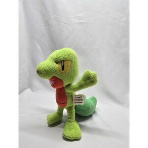Pokemon Treecko 8" Stuffed Plush - Green Lizard Stuffed Animal 2015 TOMY